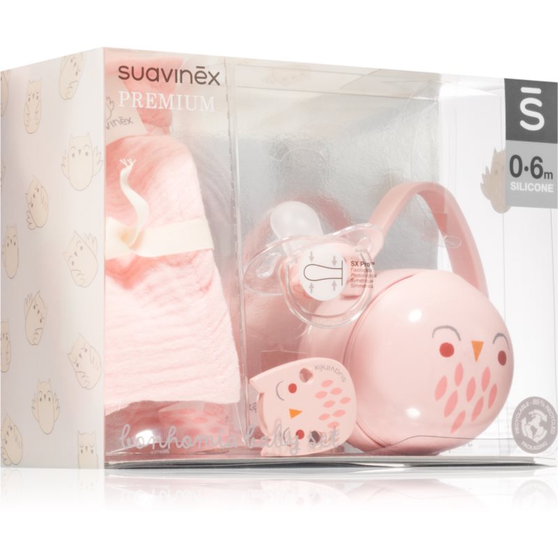 Suavinex Bonhomia Gift Set Pink darilni set (za otroke od rojstva)