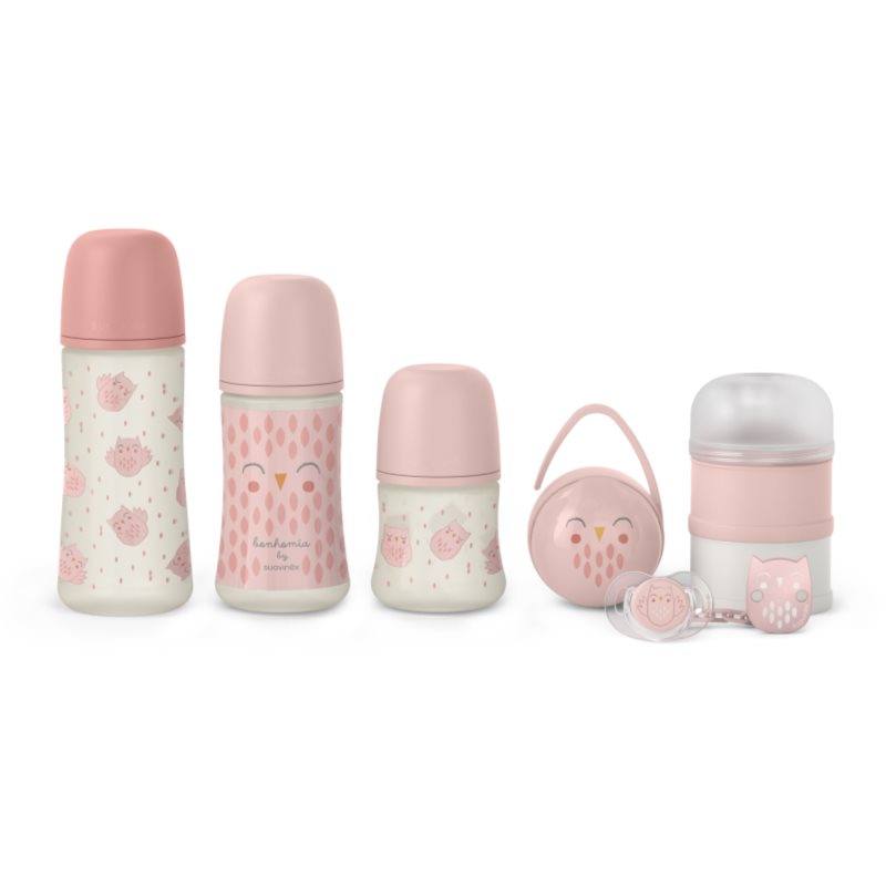 Suavinex Bonhomia Welcome Baby Set подарунковий набір Pink(для малюків до року)