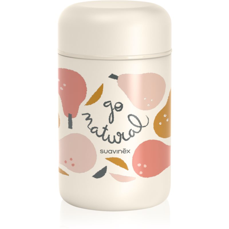E-shop Suavinex Go Natural Food Flask termoska 0 m+ Pears 400 ml