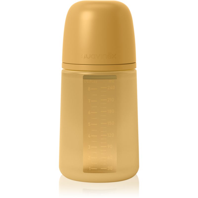 Suavinex Colour Essence SX Pro cumisüveg Medium Flow - Bright Mustard 240 ml