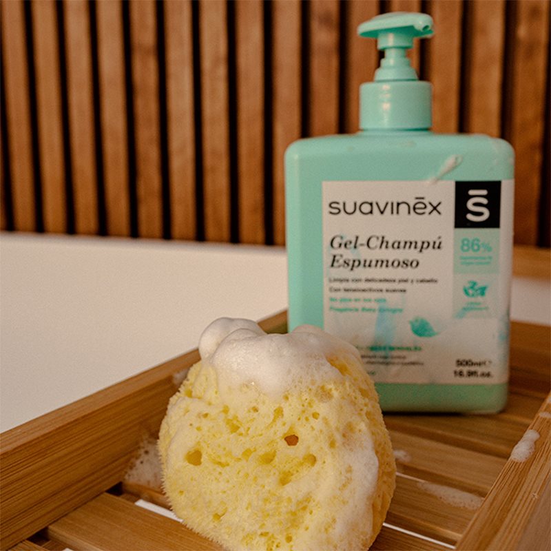 Suavinex Baby Natural Mediterranean Sponge Badeschwamm für Kinder 1 St.