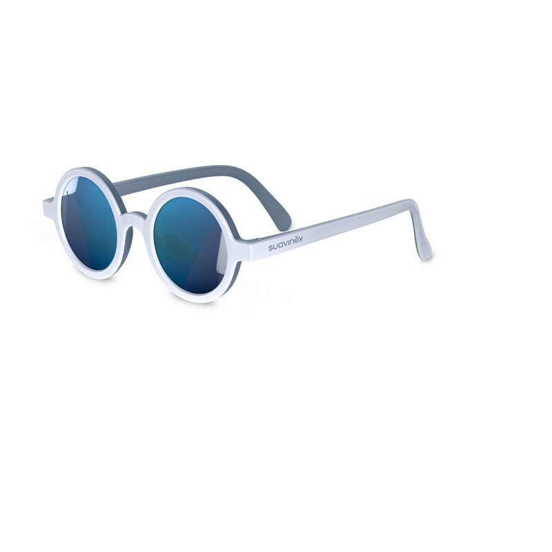 Suavinex Polarized Sunglasses 0-12 M Round Sunglasses Blue 1 Pc