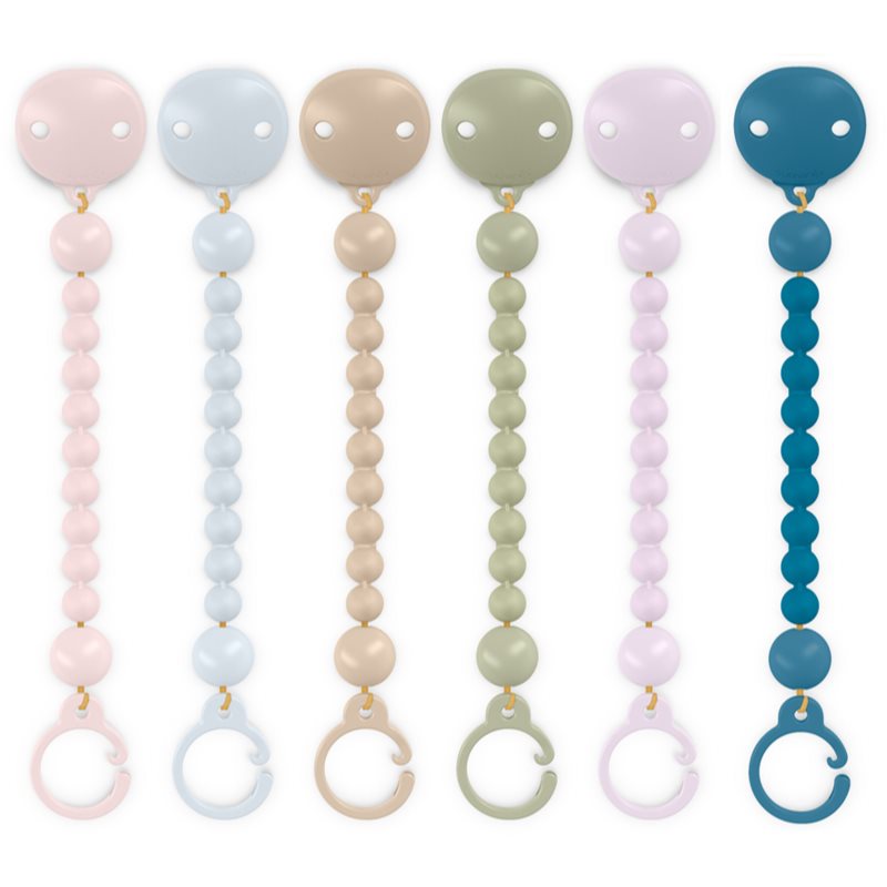 Thumbnail - Suavinex Colour Essence Soother Holder Schnullerclip Ocean Blue 1 St.