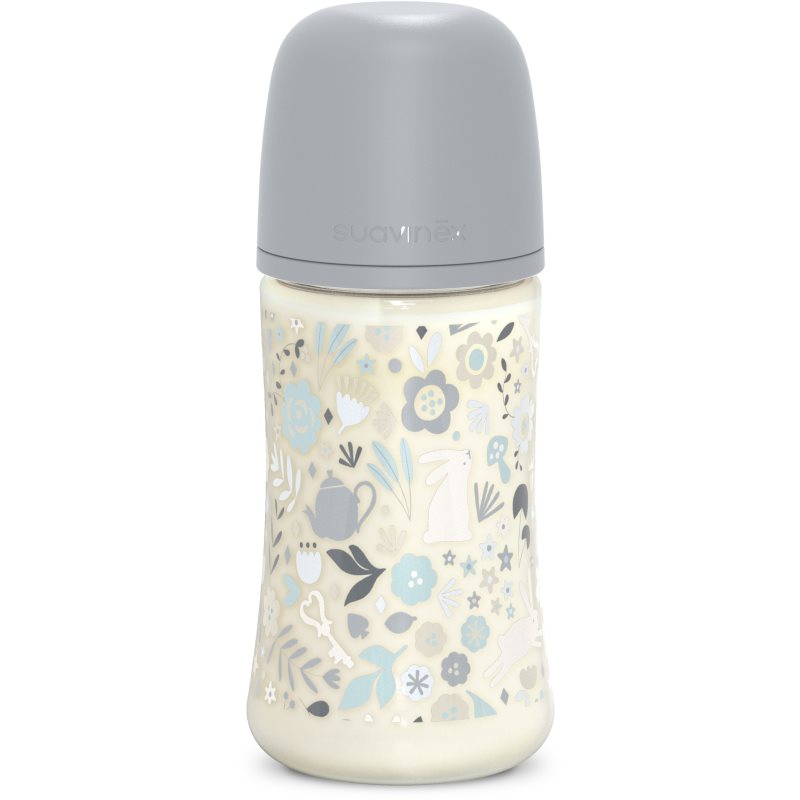 Suavinex Wonderland SX Pro Physiological Anti-Colic nappflaska M Medium Flow 3 m+ Liberty Blue 270 ml unisex