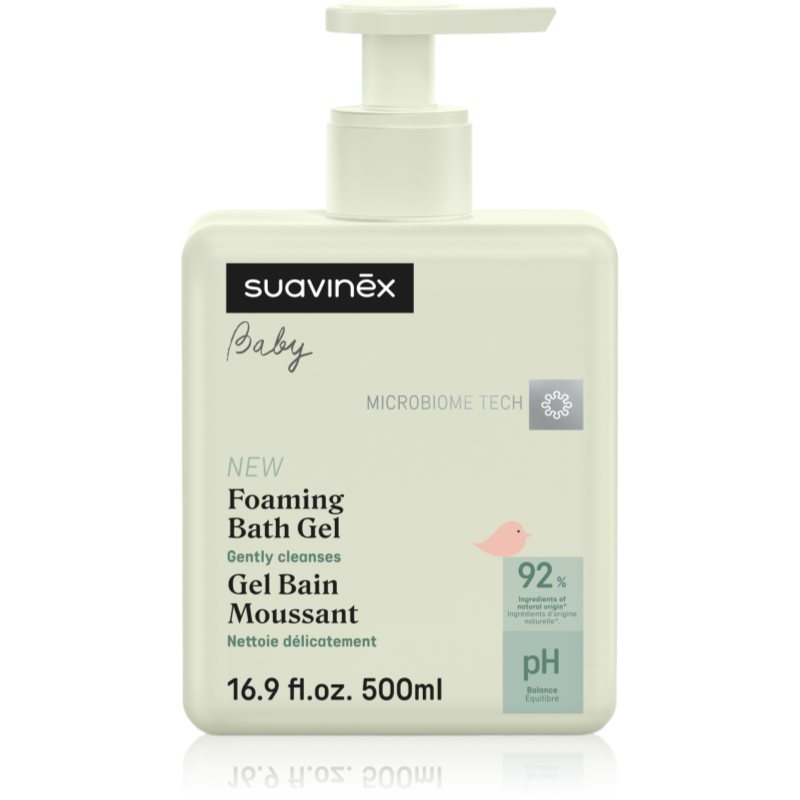 Suavinex Baby Foaming Bath Gel kúpeľový gél 500 ml