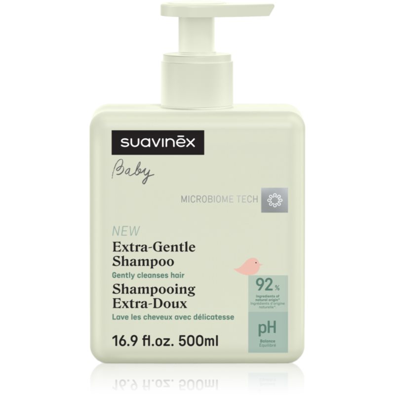 Suavinex Baby Extra-Gentle Shampoo sanftes Shampoo für Kinder ab der Geburt 500 ml