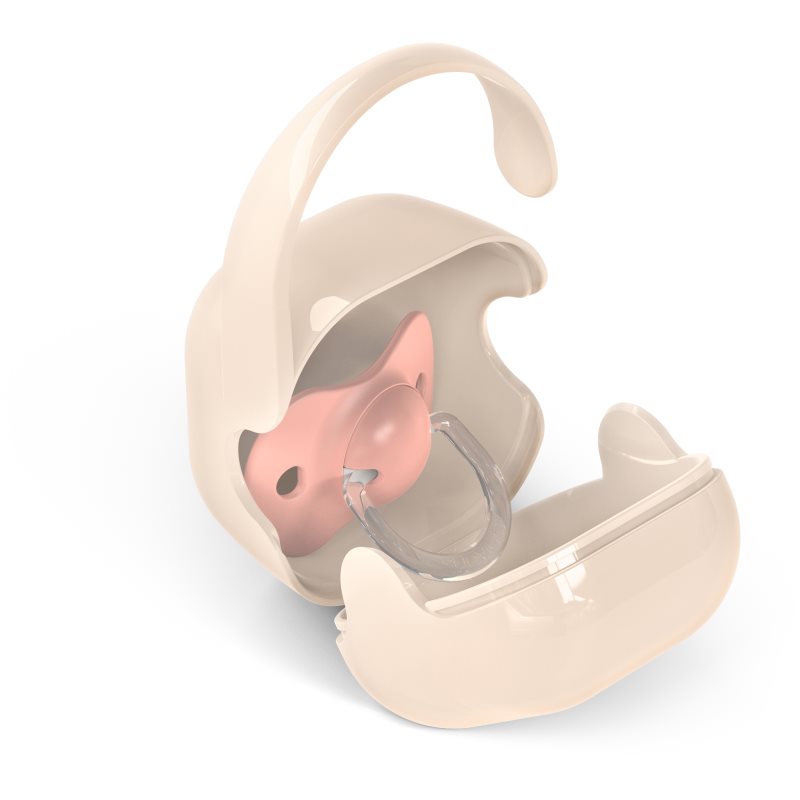 Thumbnail - Suavinex Wild & Free Soother Holder Schnullerbox Pink 1 St.