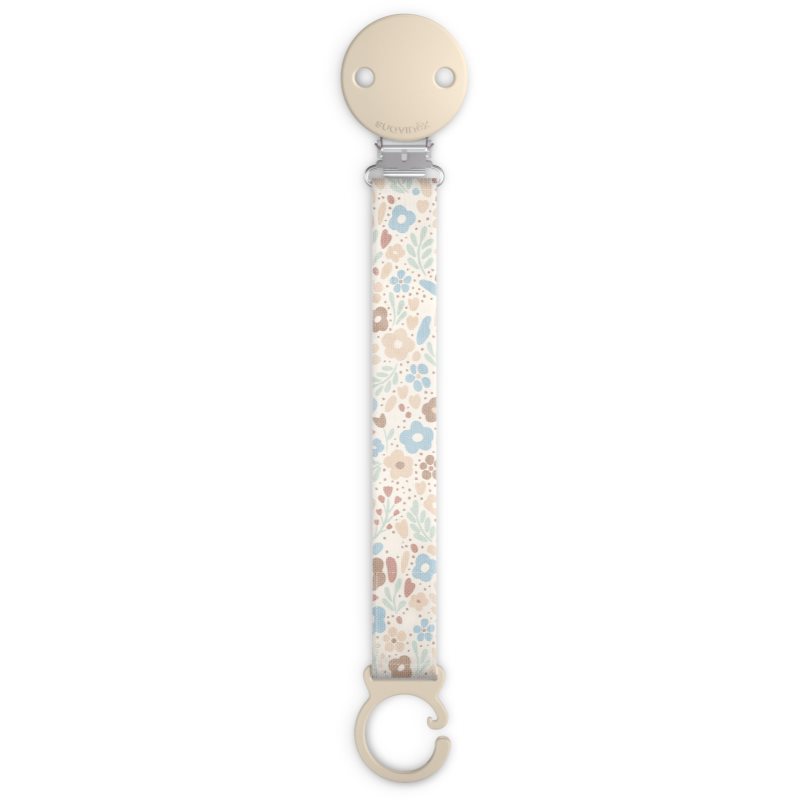 Suavinex Wonderland Soother Clip spona na cumlík Cream 1 ks