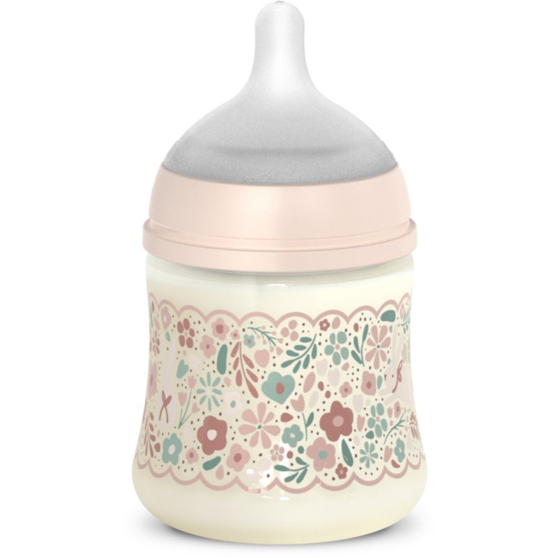 Suavinex Wonderland SX Pro Physiological Anti-Colic dojčenská fľaša Pink Flower 150 ml