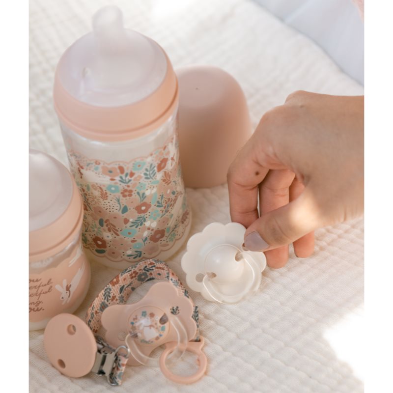 Suavinex Wonderland SX Pro Physiological Anti-Colic Babyflasche M Medium Flow 3 m+ Bunny 270 ml (Bild 4)