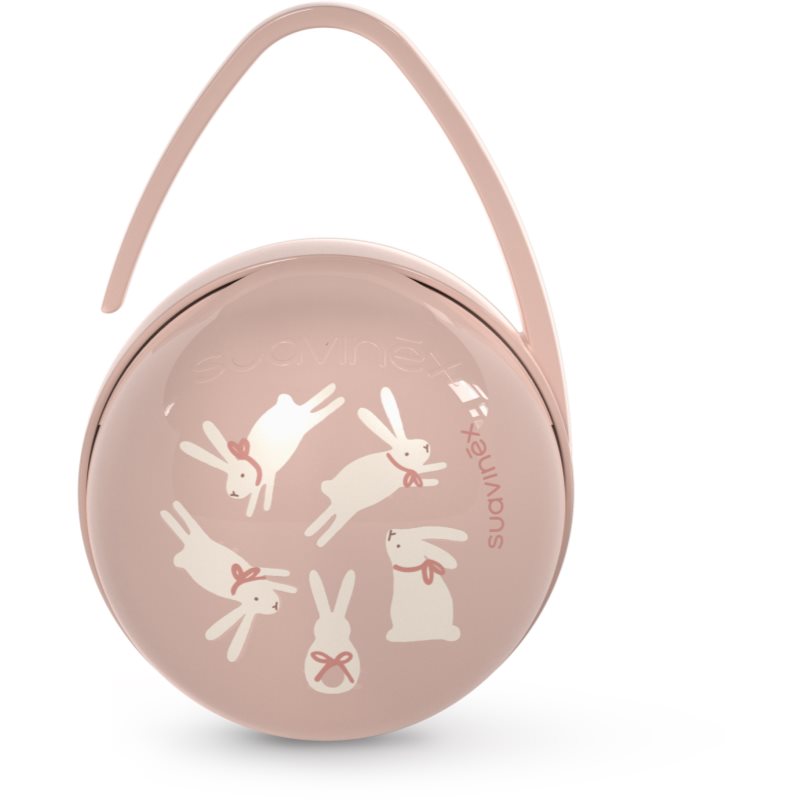 Suavinex Wonderland Duo Soother Case dummy box Blue Bunny 1 pc