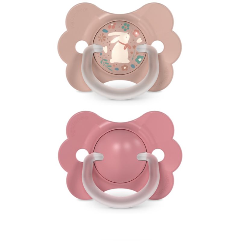 Suavinex Butterfly Wonderland SX Pro Physiological 6-18 m lutt Pink 2 tk