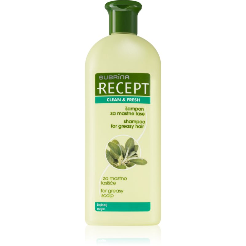 Subrina Professional Recept Clean & Fresh šampūnas jautriai galvos odai 400 ml