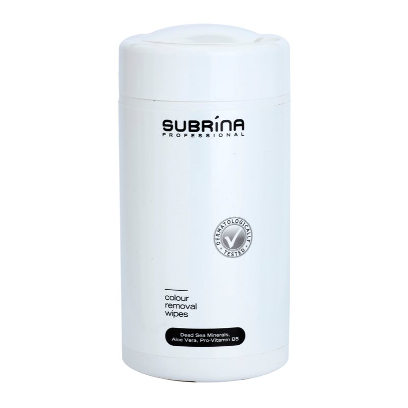 

Subrina Professional Colour очищуючі серветки для видалення фарби зі шкіри