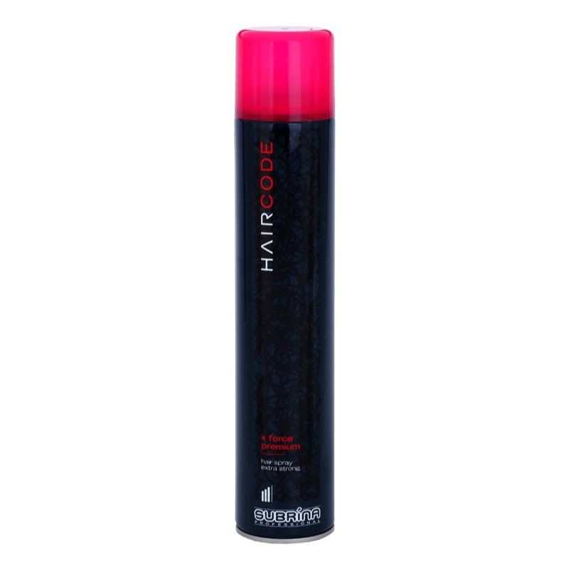 

Subrina Professional Hair Code X Force Premium лак для волосся екстра сильної фіксації