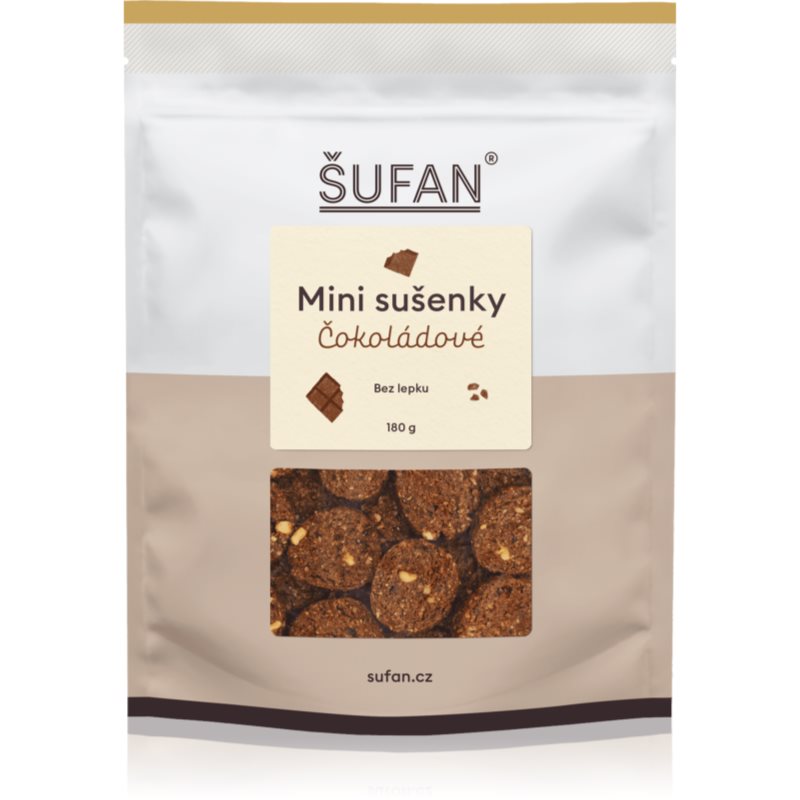 Šufan Mini sušenky Čokoládové sušienky bez lepku 180 g kúpite na Notino.sk