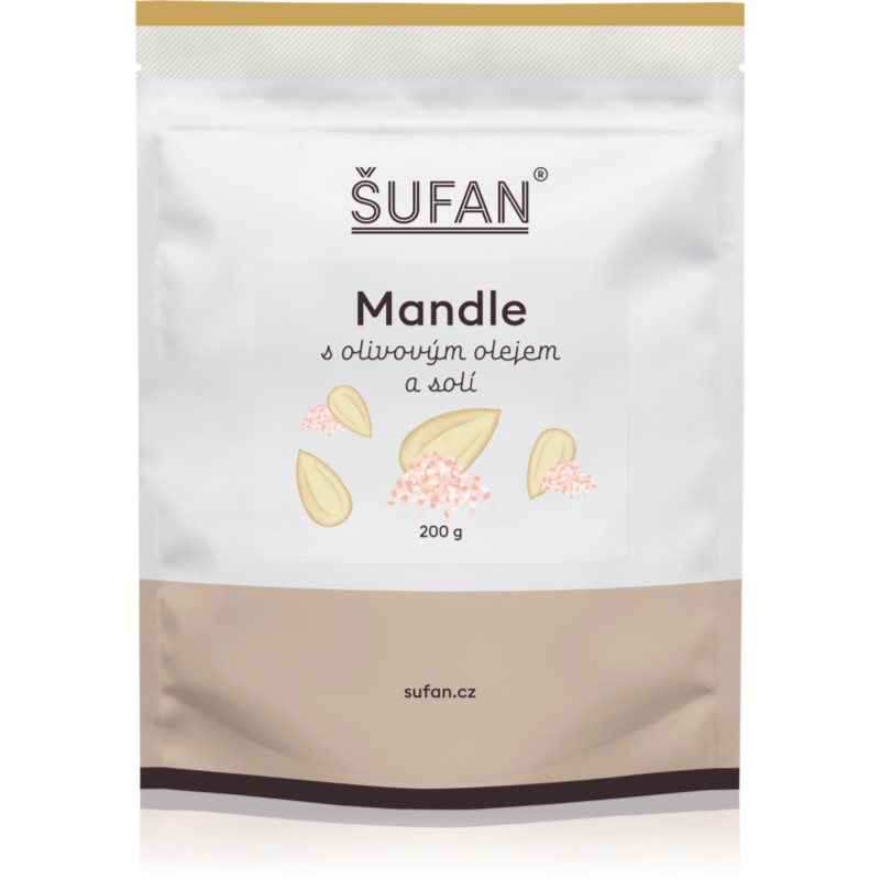 Šufan Mandle s olivovým olejem a solí ořechy ochucené 200 g