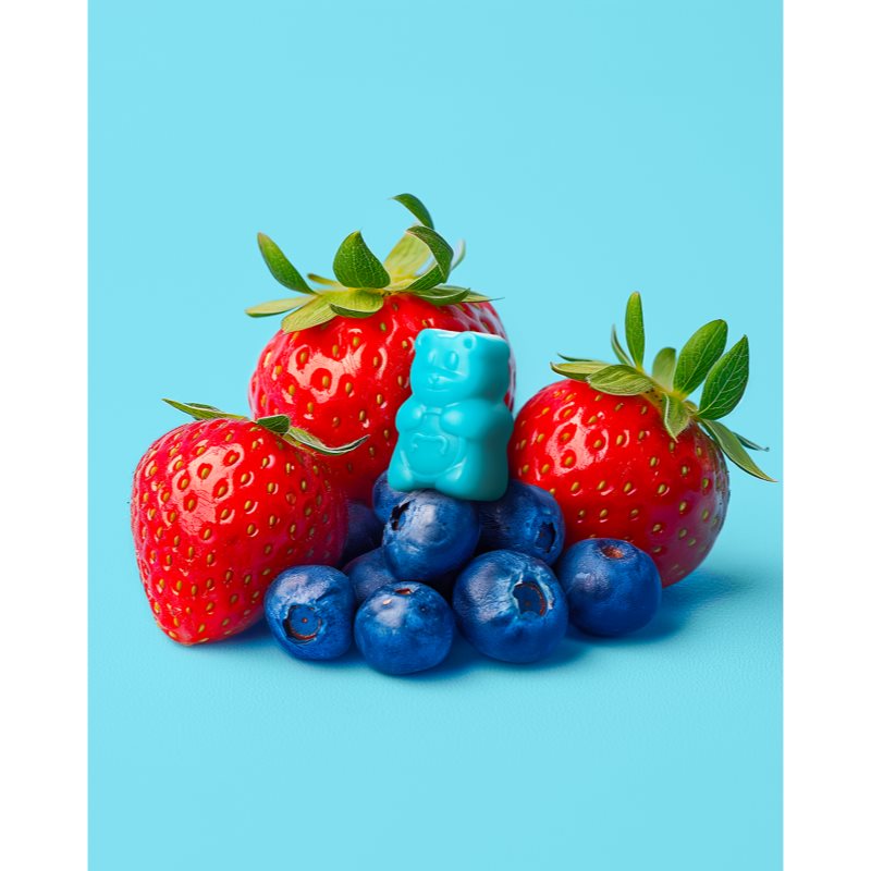SugarbearPRO® Hair Vitamins gumoví medvídci pro zpevnění pokožky a krásné vlasy příchuť Berry 138 g (obrázek 5)