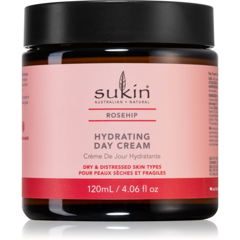Sukin Rosehip intenzívne hydratačný denný krém 120 ml