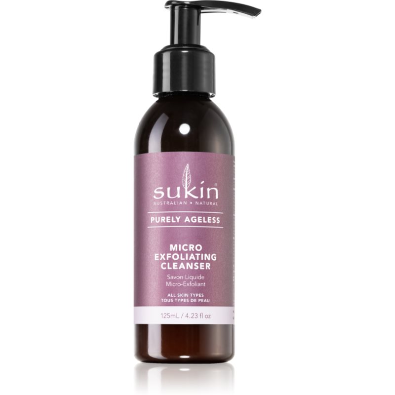 Sukin Purely Ageless Exfoliating Cleansing Gel With AHAs 125 Ml