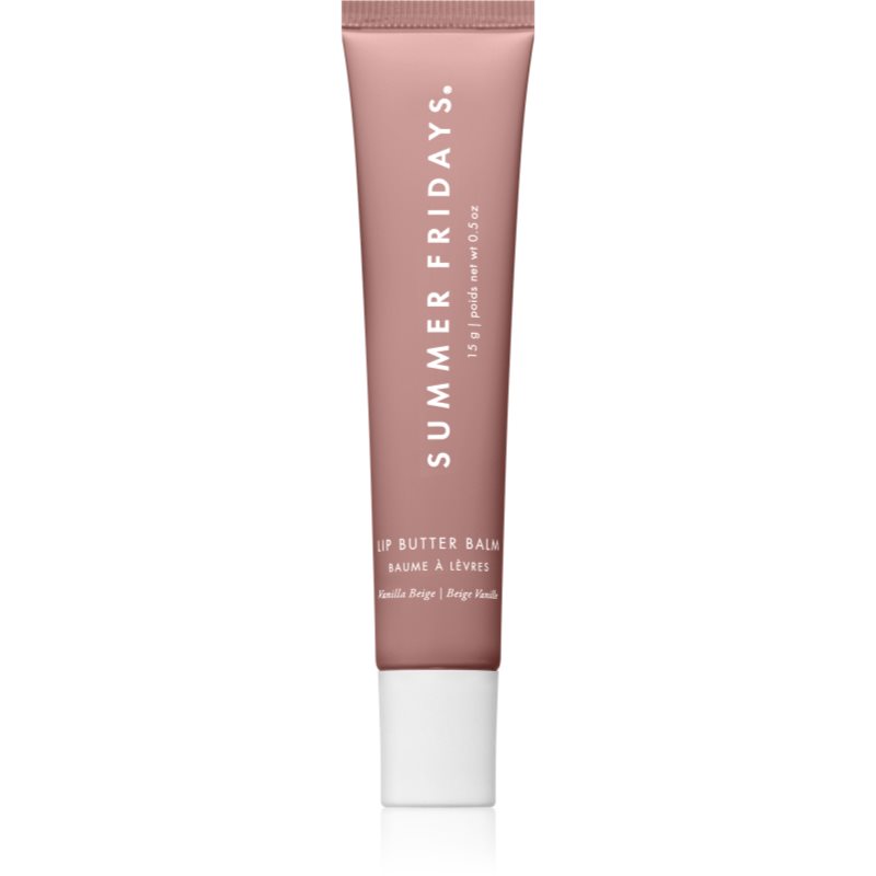 Summer Fridays Lip Butter Balm hydratační balzám na rty odstín Vanilla Beige 15 g