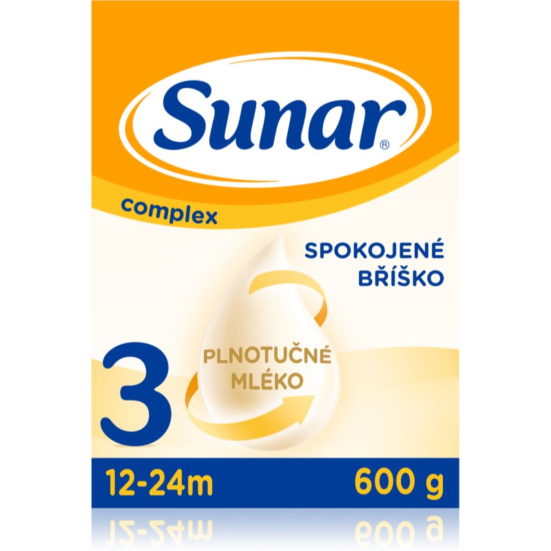 Sunar Complex 3 batoľacie mlieko 600 g kúpite na Notino.sk