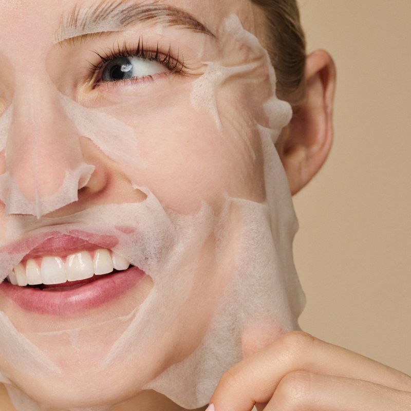SUNEWMED+ ESSENCE+ Face Sheet Mask with Peptides and Snail Mucin Feuchtigkeitsspendende Tuchmaske mit Peptiden 4 St. (Bild 3)