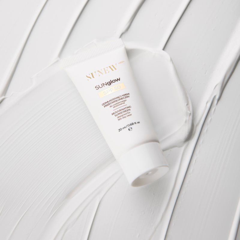 SUNEWMED+ SUNglow Anti-Aging Face Sunscreen SPF 50 Sonnencreme mit Verjüngungs-Effekt SPF 50 20 ml (Bild 4)