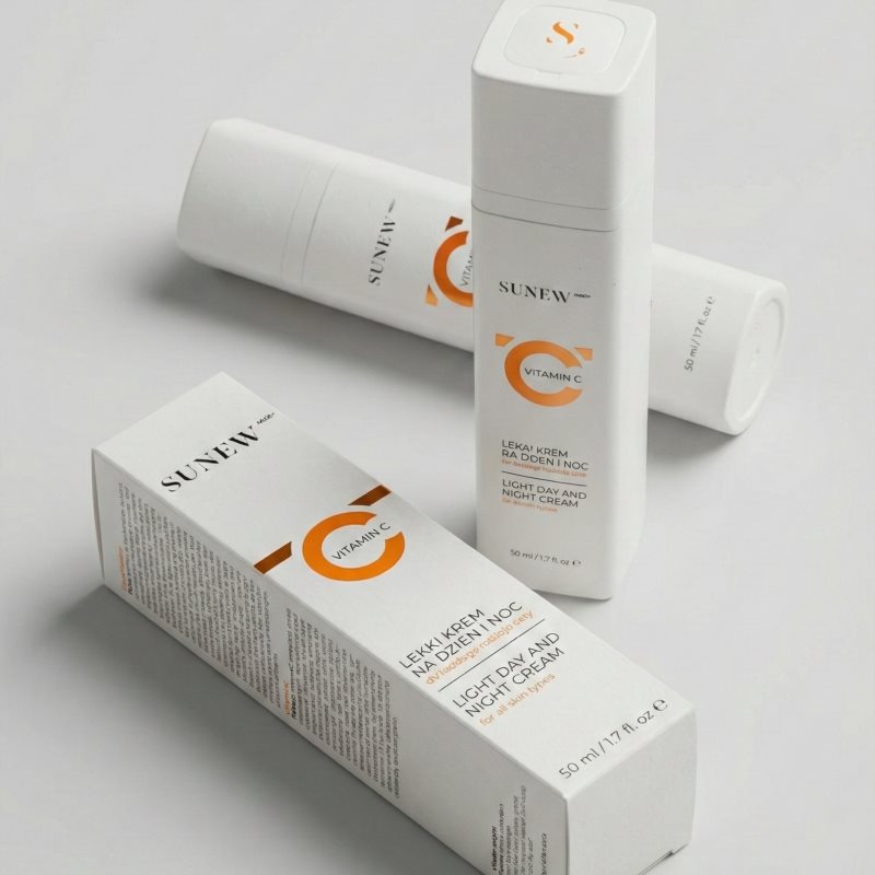  Sunewmed+ Lightweight Vitamin C Face Cream Day & Night Lightweight Vitamin C Face Cream For Silky Smooth And Moisturised Skin 50 Ml 