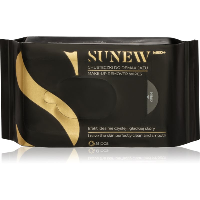 SUNEWMED+ Face and Eye Makeup Remover Wipes Make-up-Entfernungstücher für Gesicht und Augen 8 St.