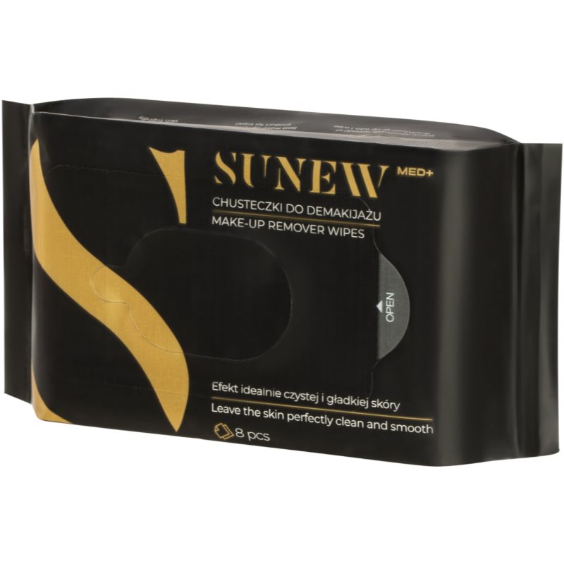  Sunewmed+ Face And Eye Makeup Remover Wipes Salviette Struccanti Per Fondotinta Per Viso E Occhi 8 Pz 