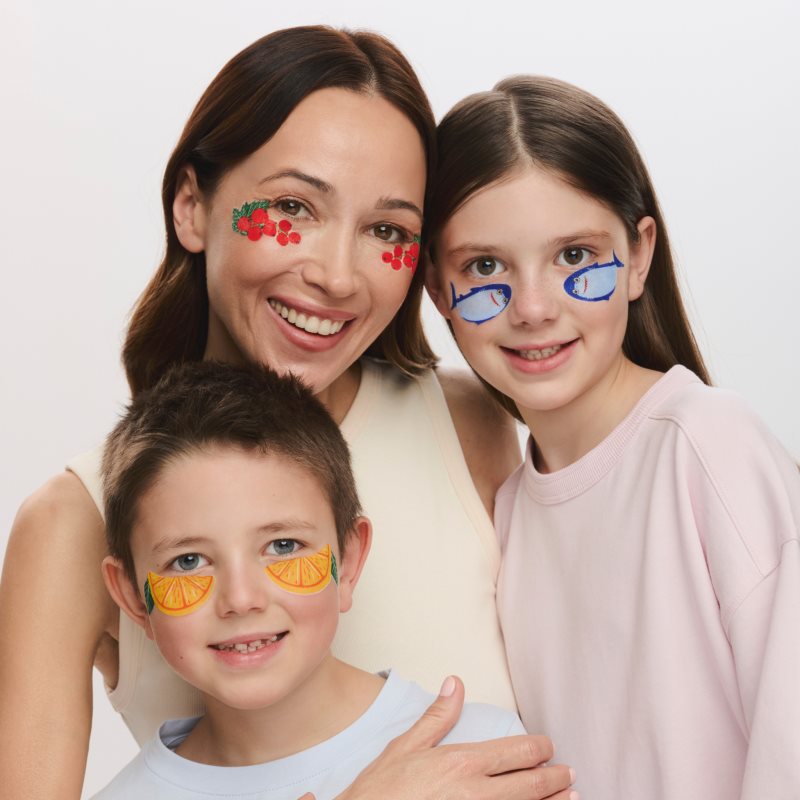 SUNEWMED+ Family Eye Patches regenerierende Hydrogel-Pads für die Augenpartie mit Ceramiden 4x2 St. (Bild 3)
