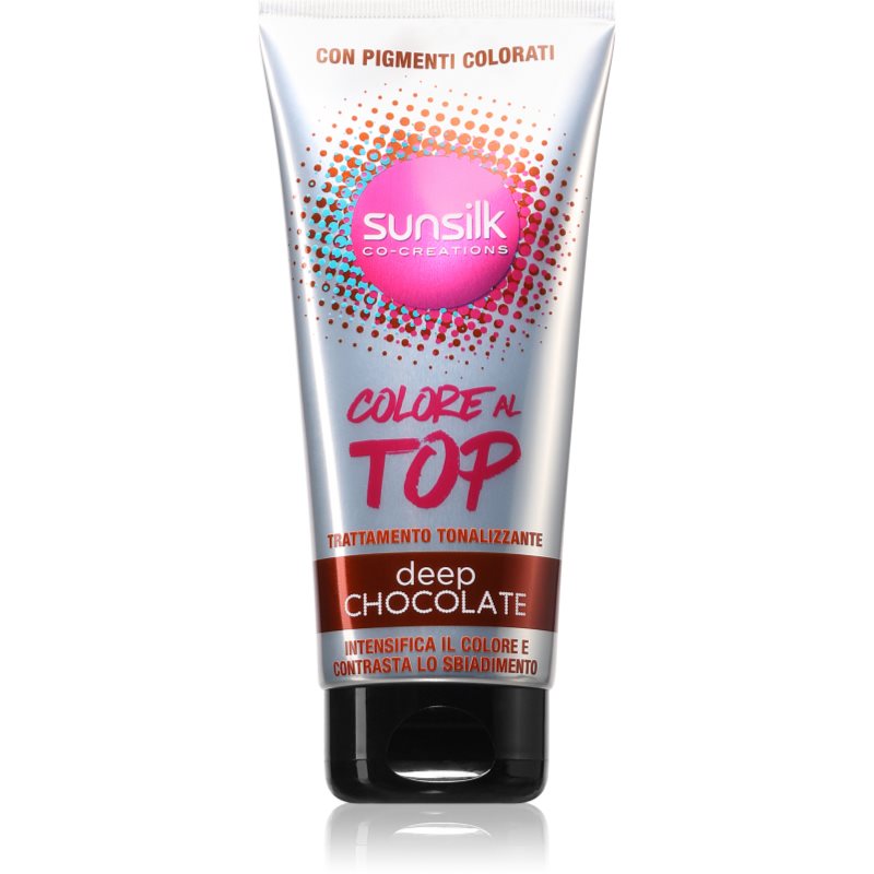 Sunsilk Top Colour intensywna pielęgnacja szampon neutralizujący rude odcienie Deep Chocolate 180 ml
