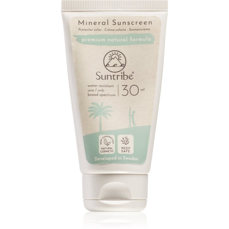 Suntribe Mineral Sunscreen Solkräm Med mineraler SPF 30 60 ml female