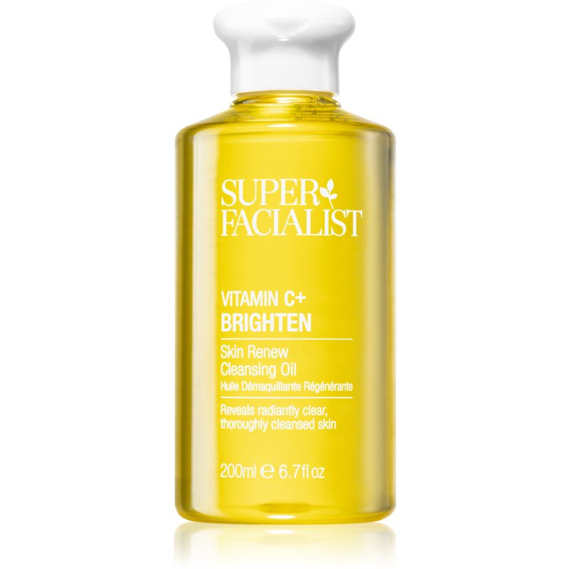 Super Facialist Vitamin C+ Brighten tisztító és sminklemosó olaj az élénk bőrért 200 ml