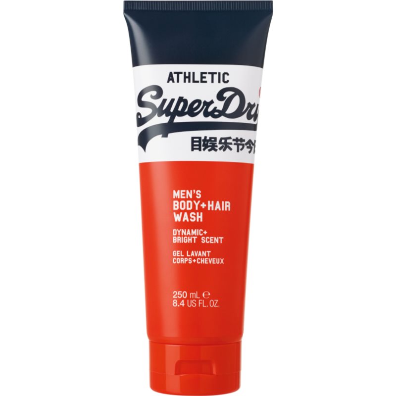 Superdry Moss. Aqua. Patchouli. gel za prhanje za telo in lase za moške 250 ml