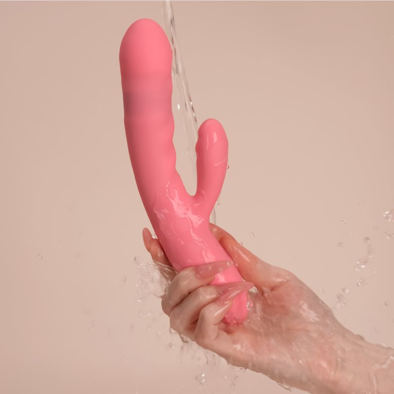 Svakom Avery Powerful Thrusting vibrátor se stimulátorem klitorisu Strawberry Pink 19.1 cm (obrázek 6)