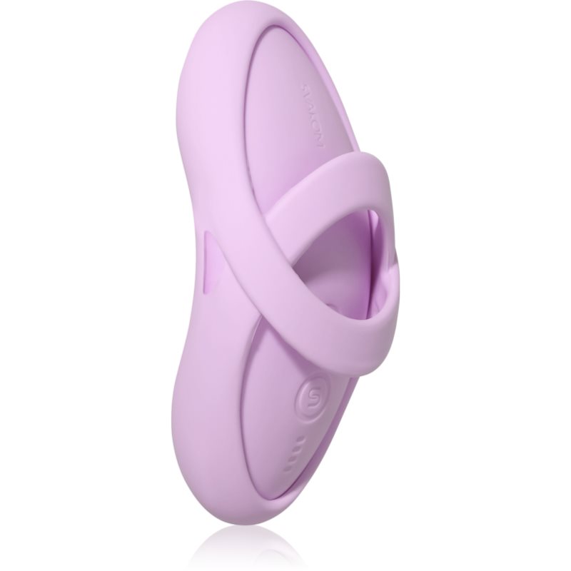 Svakom Echo 2 Flexible Finger Vibrator stimulátor klitorisu s návlekem na prst Pink 9.1 cm