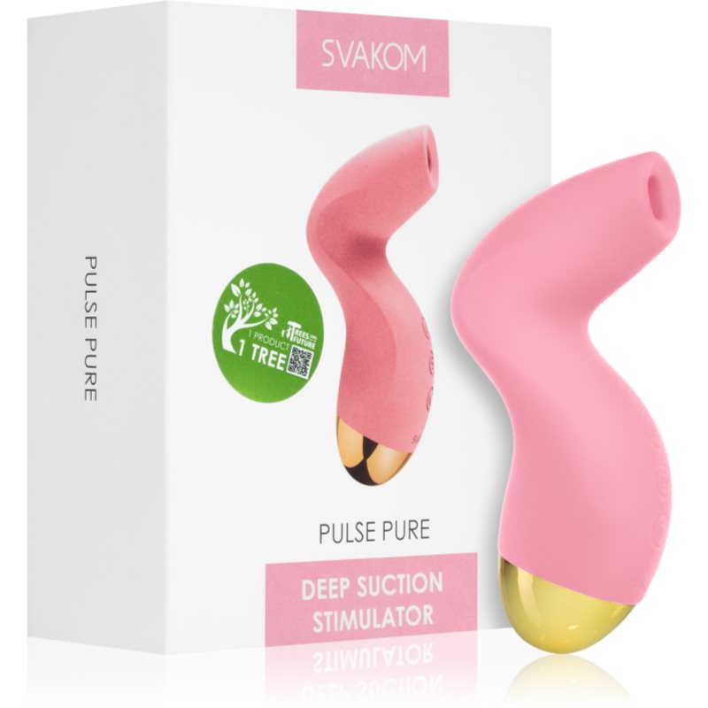 Svakom Pulse Pure кліторальний стимулятор Pink 12 см
