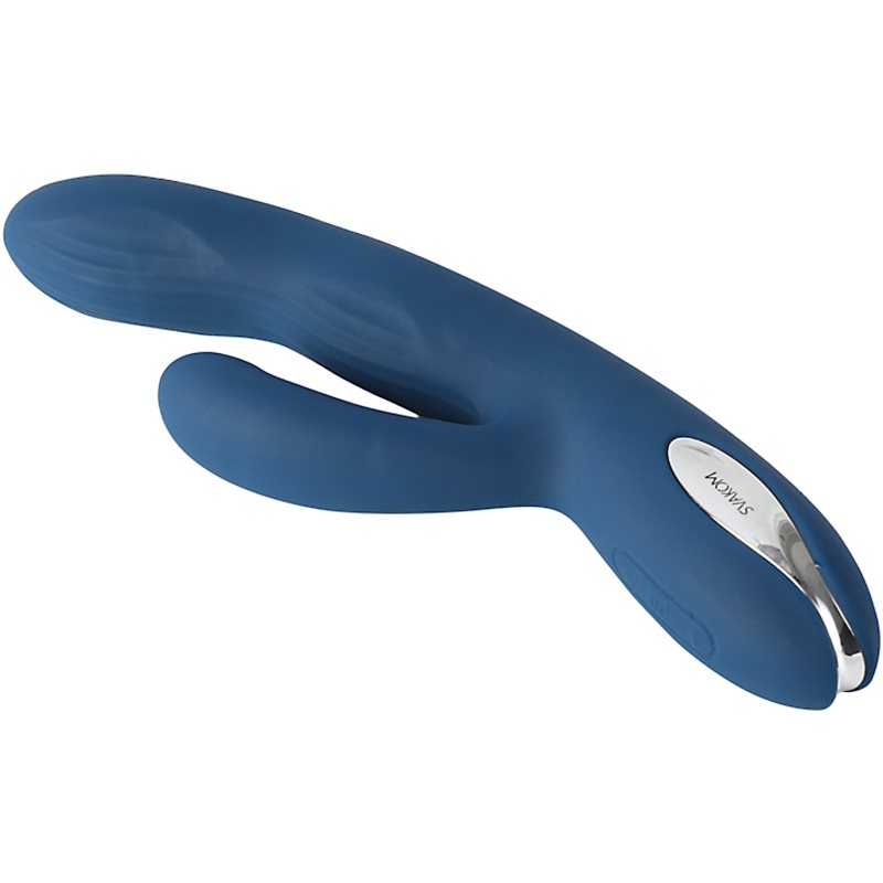 Svakom Aylin Powerful Pulsating Dual-Headed vibrátor se stimulátorem klitorisu Blue 21,5 cm (obrázek 4)