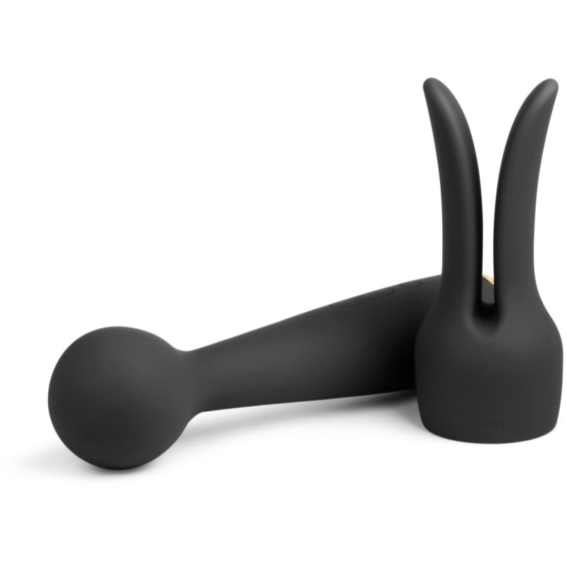 Svakom Emma Neo Interactive Warming Wand масажні насадки та вібратор Black 21 см