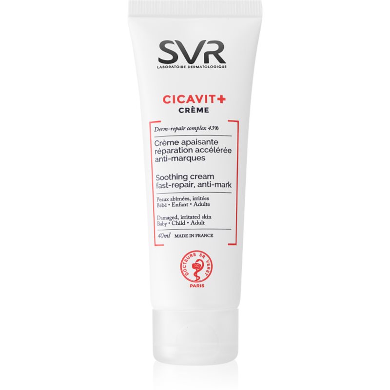 SVR Cicavit+ відновлюючий крем прискорює загоєння 40 мл