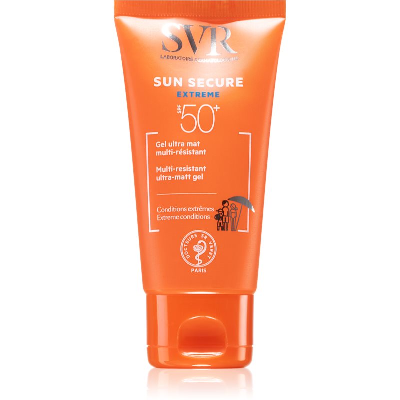 SVR Sun Secure matinio efekto gelis SPF 50+ 50 ml