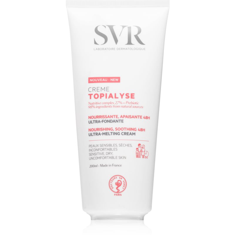 SVR Topialyse Intensive Nourishing Cream For Sensitive Skin 200 Ml