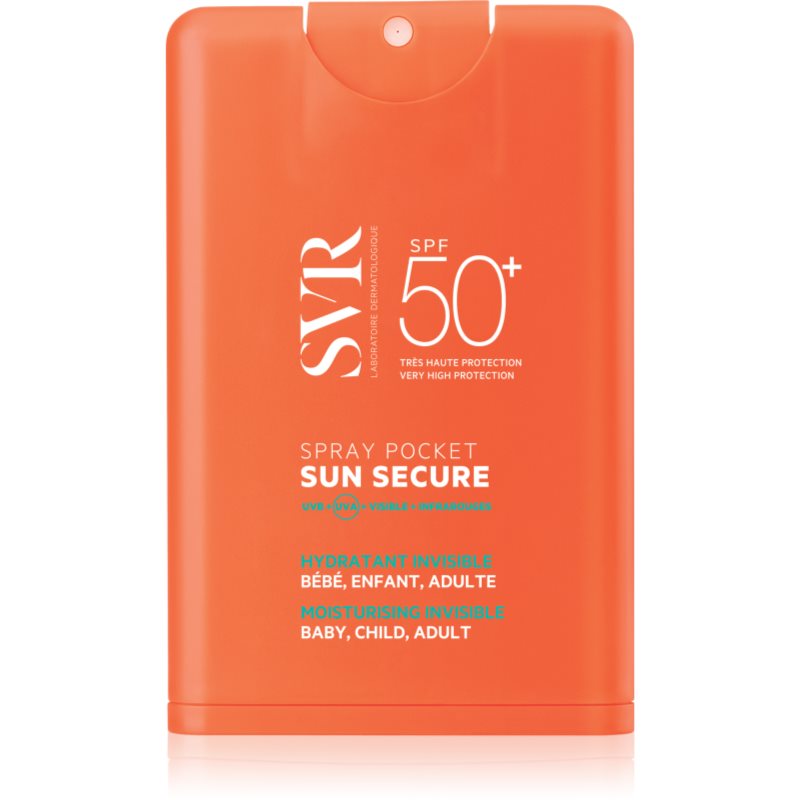 SVR Sun Secure Spray Pocket cestovní sprej na opalování SPF 50+ 20 ml