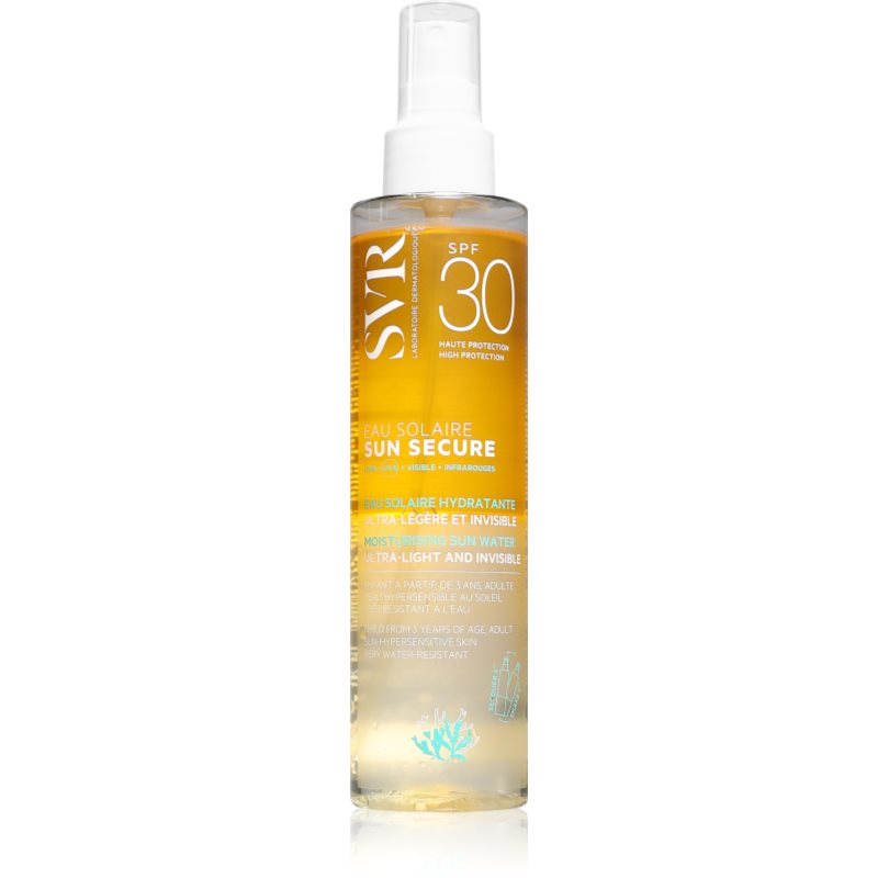 SVR Sun Secure Sun Water лек спрей за тен SPF 30 200 мл.