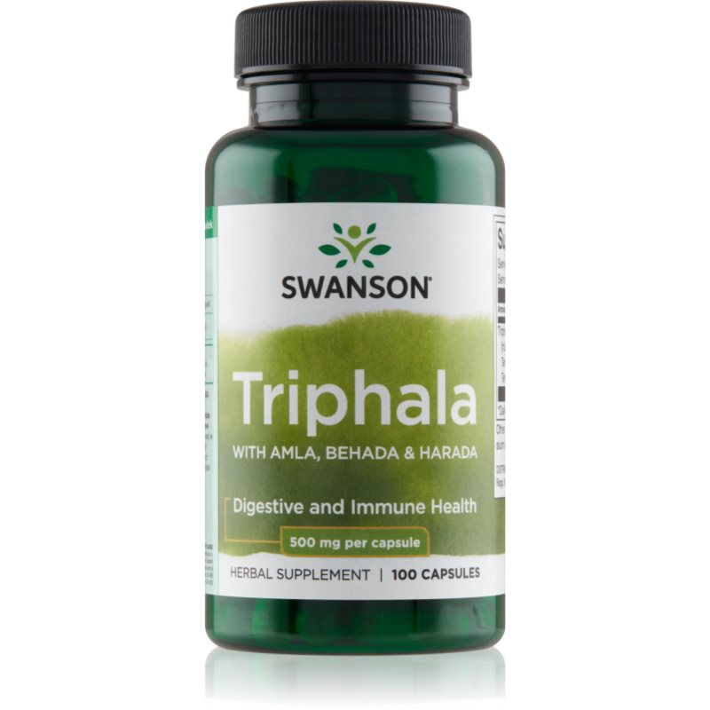 Swanson Triphala kapsułki dla detoksykacji organizmu 100 caps.