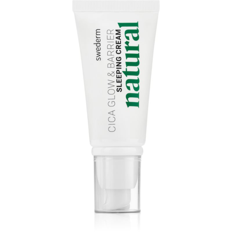 Swederm Cica Glow & Barrier Sleeping Cream Reģenerējošs nakts krēms ar keramīdiem 50 ml