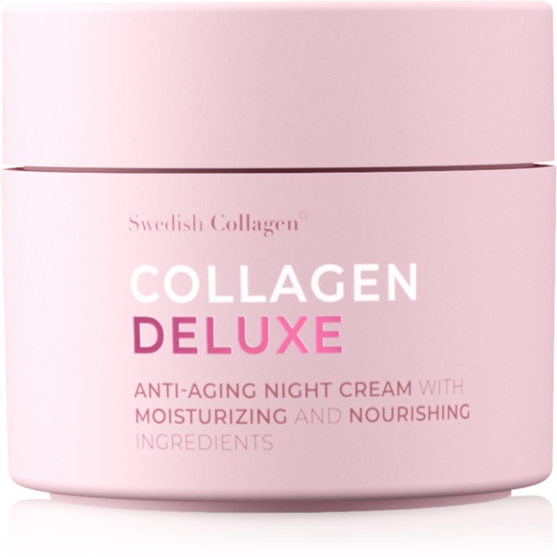 Swedish Collagen Deluxe Night Cream Nachtcrème met Verjongende Effect 50 ml