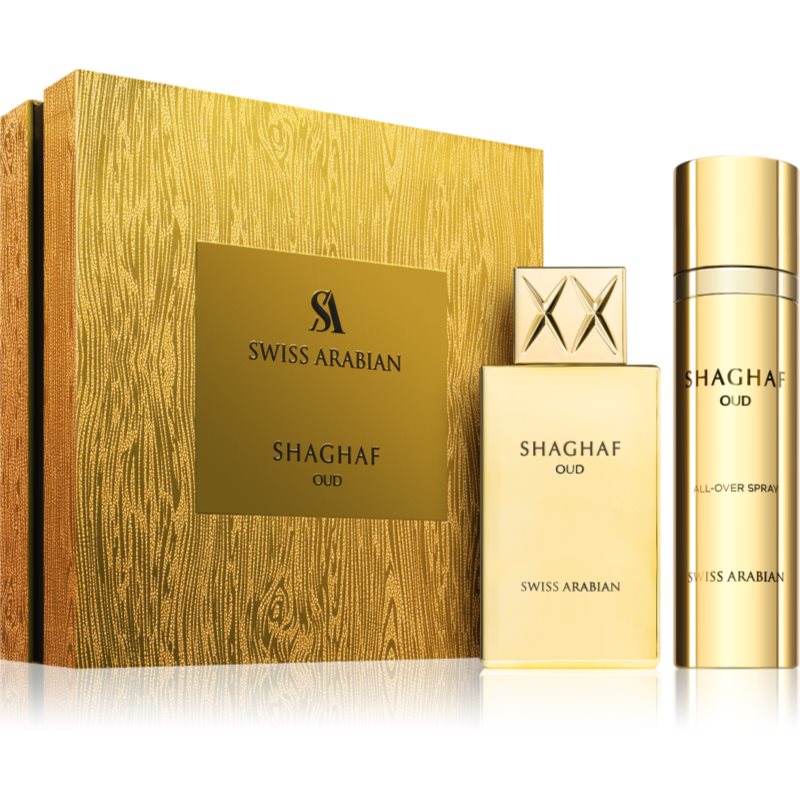 Swiss Arabian Shaghaf Oud gift set unisex